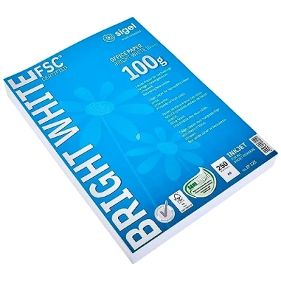 Bild av Sigel IP125 bläckstråleskrivare A4 ultravit, tryck på båda sidor, 100 g, 250 ark