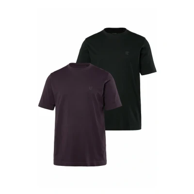 Bild av JP1880 Doppelpack Tshirt bas, Storlek: 8XL, Dark violet