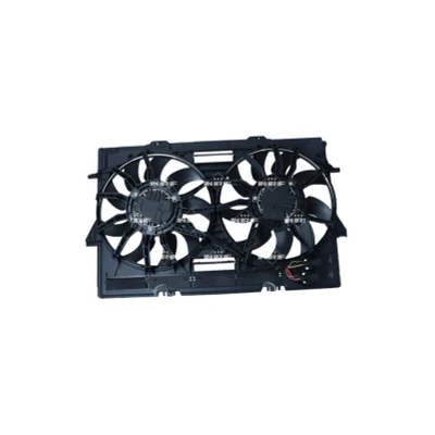 Bild av NRF 470038 ventilateur Moteur avec cadre du de radiateur (encadrement), sans balais PORSCHE: Macan
