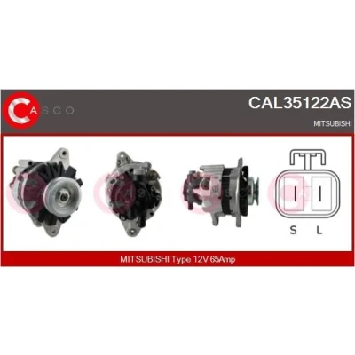 Bild av CASCO CAL15259AS Generator 12V 140A VOLKSWAGEN: Polo V Hatchback, Multivan 5 (7HM, Transporter 5, SKODA: Fabia 2, Octavia 2 Combi