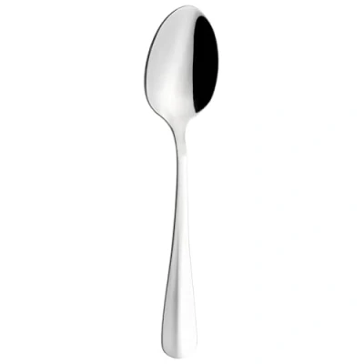 Bild av Baguette mönster kaffeskedar, 18/0 rostfritt stål, spegelfinish vardagssamling (paket med 12) Kaffeskedar 12 x 2.5 2 cm SILVER