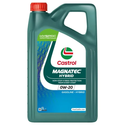 Bild av Castrol Magnatec Hybrid 0W 20 5I Huile moteur 15F873 TOYOTA: Yaris III 3/5 portes, Auris Break, C HR, LEXUS: CT, MAZDA: MX 5 IV