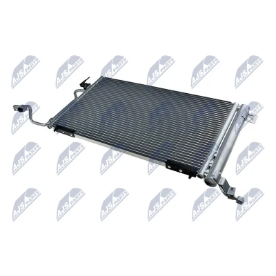 Bild av NTY CCS CT 005 Condenseur De Clim avec déshydrateur Aluminium 580 PEUGEOT: Partner I Van, Combispace, 306 3/5 portes