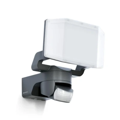 Bild av Steinel LED strålkastare för utomhusbruk XLED Protect S antracit, 180 rörelsedetektor, 3000K varmvit, 14,3 W, IP54, garage, trädgård