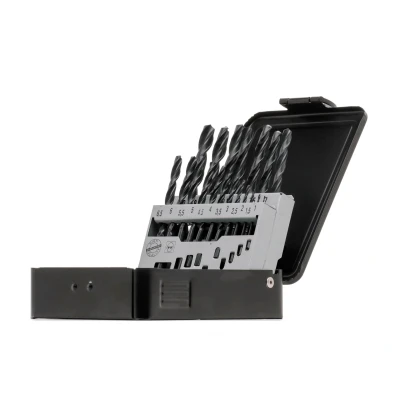 Bild av MILWAUKEE 4932352468 Kit de forêt spiralé pour métal 1, 1.5, 2, 2.5, 3, 3.5, 4, 4.5, 5, 5.5, 6, 6.5, 7, 7.5, 8, 8.5, 9, 9.5, 10 19