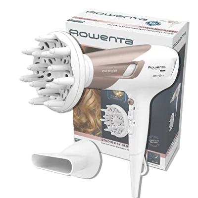 Bild av Rowenta Studio Dry CV5830F0, DC, Beige, Vit, Monotone, Plast, Upphängningsögla, 1,8 m