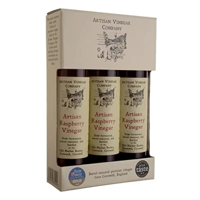 Bild av Artisan Raspberry Vinegar (Hallonvinäger) 3x250ml