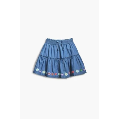 Bild av Desigual Alinjekjol för barn, Storlek: 98/104, Blue