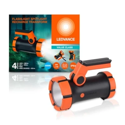 Bild av LEDVANCE Flashlight Spotlight Transform 300+120lm USB C