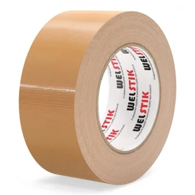 Bild av WELSTIK Professionell kvalitet, vattentät tejp, färgglad reparationstejp, gör det själv hantverk, 50 mm x 41 m, brun