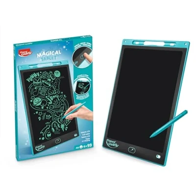 Bild av Maped Creativ Magical Board Maxi LCD ritplatta med 12&quot; plus stilskärm lätt och att bära sig oändligt raderbar ritning kreativ fritid från 4 år