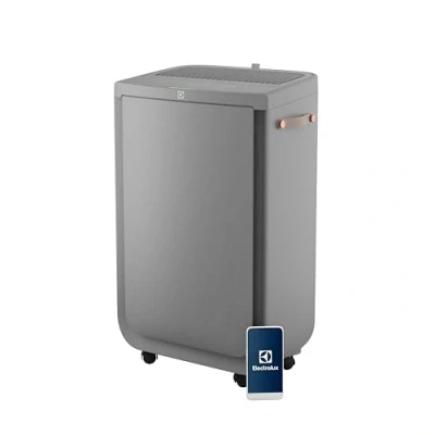 Bild av Electrolux Pure Multi 700 2 i 1 Luftrenare med sval luft EPU72571UG, WiFi ansluten, Fläktfunktion, Få ren och 4 stegs HEPA filtrering rum upp till 73m², Tyst 20 dB, Grå