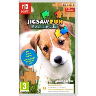 Bild av Jigsaw Fun: Piece It Together (Code in a Box) Nintendo Switch Pussel