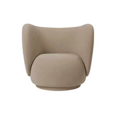 Bild av Ferm Living Rico Lounge Chair Fåtölj Grain Cashmere W87 x H76,5 D76 SH41 cm
