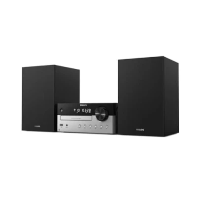 Bild av Philips M4205/12 Mikro Stereoanläggning med Bluetooth (FM Radio, USB, CD, MP3 60 W, Ljudingång, USB port för Laddning, Basreflexhögtalare, Digital Ljudkontroll) 2020/2021 Modell