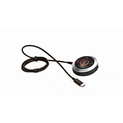 Bild av Jabra Evolve 40 Link fjärrkontroll kabel svart tryckknappar fjärrkontroller (ljud, kabel, tryckknappar, svart)