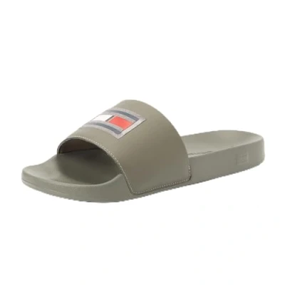 Bild av Tommy Hilfiger herr flagga pool bild (FM0FM05232), Grå (skuggig sten), 6,5 UK, skuggig sten, 40 EU