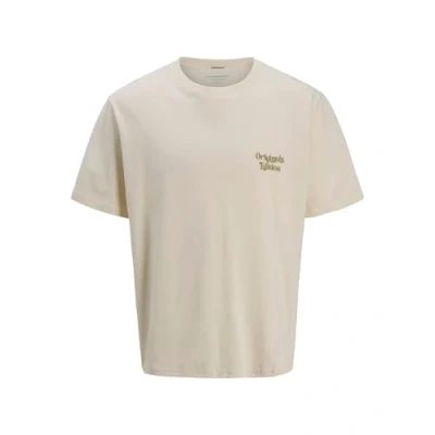 Bild av Jack &amp; Jones Joracapulco TYPE TEE CREW NECK Tshirt med print, Storlek: XS, Antique white