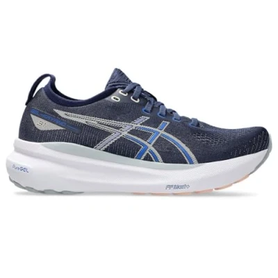 Bild av Asics Gelkayano 31 Väglöparskor, Storlek: 38, Indigo blue/pure silver Textil/syntet
