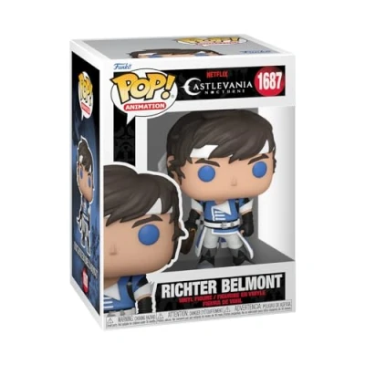 Bild av Funko POP! Animation: Cast Noct Richter Belmont Castlevania Samlingsbar vinylfigur Presentidé Officiell Merchandise Leksaker för barn och vuxna TV fans Modellfigur samlare