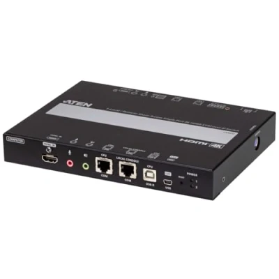 Bild av ATEN CN9850 1 lokal fjärrdelning åtkomst enkel port 4K HDMI KVM Over IP switch