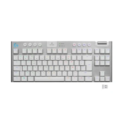 Bild av Logitech G915 TKL LIGHTSPEED Wireless GL Tactile Gaming Keyboard Utan numpad Nordisk Vit