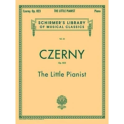 Bild av Carl czerny: the little pianist (complete) op. 823 piano: Schirmer Library of Classics Volume 54 Piano Solo