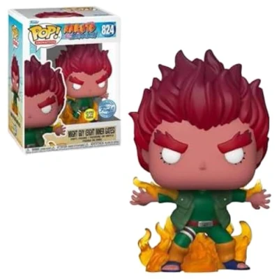 Bild av Funko Pop! Animering: Naruto Shippuden Mighty Guy (åtta inre grindar) #824 vinylfigur