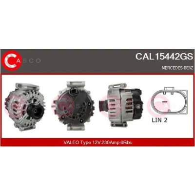 Bild av CASCO CAL10228AS Generator 12V 75A FORD: Transit Mk5 Flak/Chassi