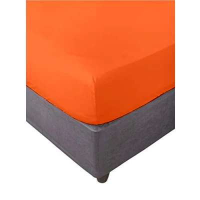 Bild av Miracle Home Justerbar elastisk lakan, säng 180, orange