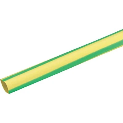 Bild av Hellermann Tyton HIS 3 Krympslang 12/4 mm, 5 m Grön/Gul