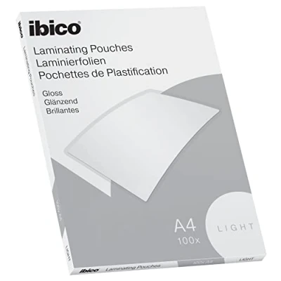 Bild av Ibico 627308 Lamineringsfickor, Genomskinlig, A4