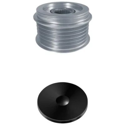 Bild av HELLA 9XU 358 038 971 Poulie d&#039;Alternateur 34,8 avec cache AUDI: A4 B8 Berline, Q5, Avant, VOLKSWAGEN: Touareg I, Phaeton, II