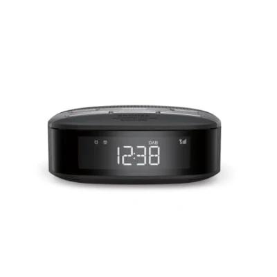 Bild av Philips R3505/12 Digital Väckarklocka med Radio FM/DAB+ (Dubbelt Larm, Insomningsfunktion, Kompakt Design, DAB+/FM Digitalradio, Automatisk Tidssynkning, Reservbatteri) 2020/2021 Modell