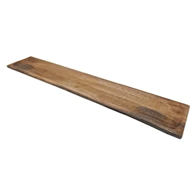 Bild av Spetebo Mango serveringsfat livsmedelssäker 89 x 15 cm serveringsbricka av trä dekorativ ostkorvplatta, massiv ljusbricka