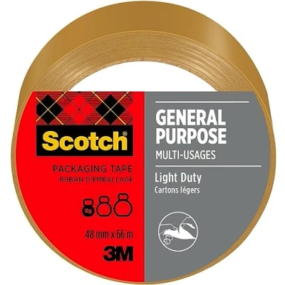Bild av Scotch 4501B66 66 m x 48 mm Förpackningsband PP, brun