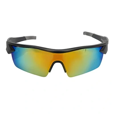 Bild av Cykelsolglasögon, Polariserade Cykelsolglasögon UV sportglasögon Dammsäkra Fiskekörningsglasögon för Män, Kvinnor, Tonåringar