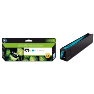Bild av HP 971XL / CN626AE High Capacity Cyan Ink Bläckpatron Blå