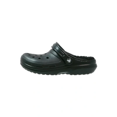 Bild av Crocs Classic Lined Unisex Tofflor &amp; inneskor, Storlek: 42 43, Black Konstmaterial