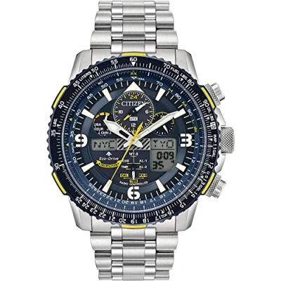 Bild av CITIZEN herrklockor analog funk 32022712, silver, One Size, Armband