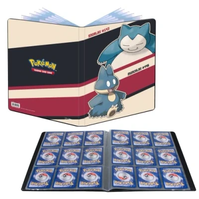 Bild av Ultra Pro Pokémon 9 Pocket Portfolio Snorlax &amp; Munchlax Samlarpärm