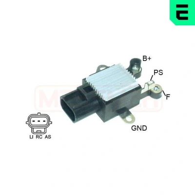 Bild av Generatorregulator, ford fiesta v, focus ii, c max, fusion, kuga i, mazda 3, volvo v50