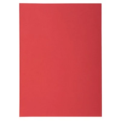 Bild av Exacompta Ref 850012E Förpackning med 250 pastellfärgade SUPER 60 g/m2 undermappar PEFC™ certifierade storlek 22 x 31 cm för A4 format färg röd