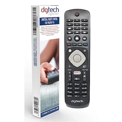 Bild av DGTech DigitalTech® Universell fjärrkontroll för Philips TV apparater passar över 250 fjärrkontroller