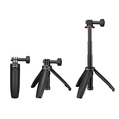 Bild av ulanzi MT 09 Mini utdragbart skrivbordsstativ med selfiestativ kompatibel DJI Osmo Action Camera GoPro Hero 8/7/6/5