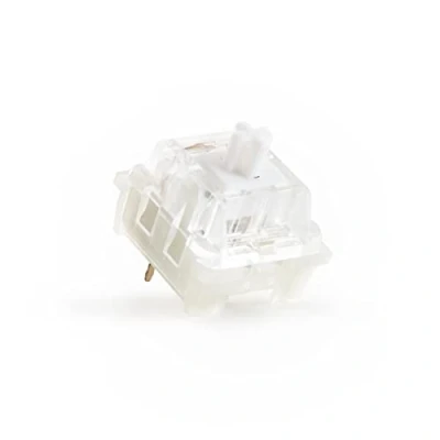 Bild av DucKey KTT Kang White V3 Switch, Linjär 3Pin 45g MX Switch For Anpassning Mekaniskt Speltangentbord (Size : 70PCS)