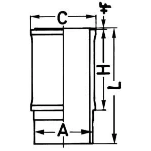 Bild av Cylinderhylsa KOLBENSCHMIDT 89844110