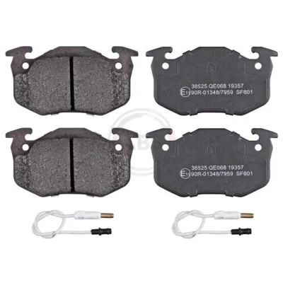 Bild av A.B.S. 36525 Jeu de plaquettes frein contact signal d&#039;usure inclus RENAULT: TWINGO 1, CLIO Super 5 3/5 portes