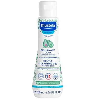 Bild av Mustela Gentle Cleansing Gel hår och kropp 200 ml