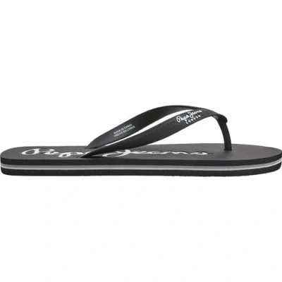 Bild av Pepe Jeans BAY Beach Basic Badsandaler, Storlek: 41, Black Konstmaterial